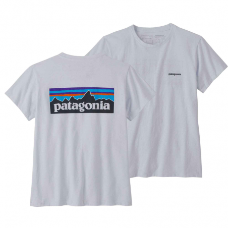 W'S P-6 Logo Responsabili-Tee White