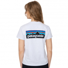 W'S P-6 Logo Responsabili-Tee White