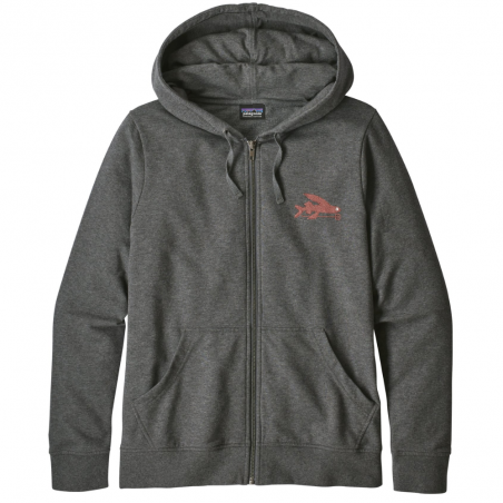 W'S Small Flying Fish Ahnya Full-Zip Hoody
