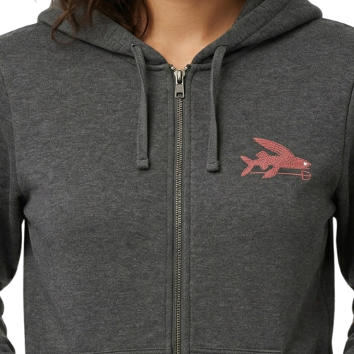 W'S Small Flying Fish Ahnya Full-Zip Hoody