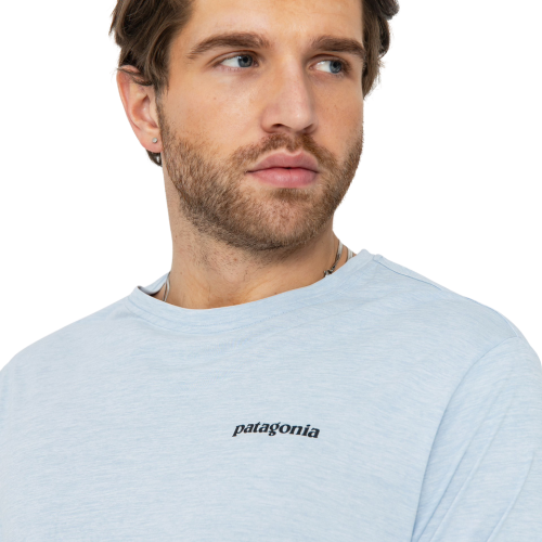 Longsleeve Cap Cool Daily Graphic Fleck blue