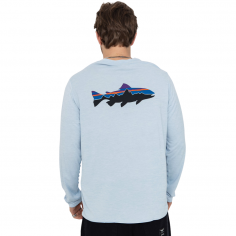 Longsleeve Cap Cool Daily Graphic Fleck blue