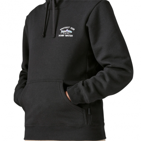 Home Water Trout Uprisal Hoody Black