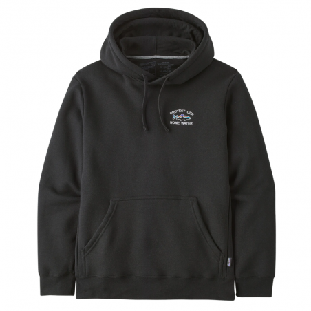 Home Water Trout Uprisal Hoody Black