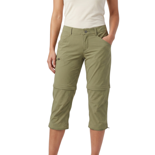 W'S Quandary Convertible Pants - Reg Green