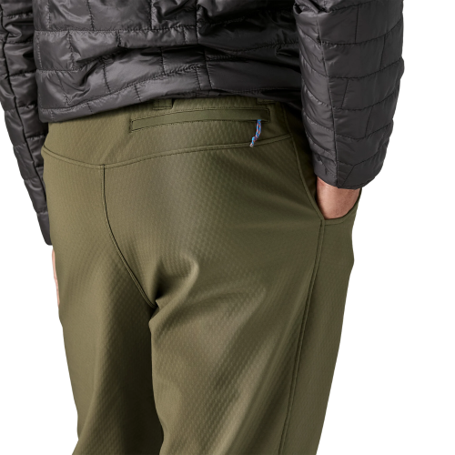 MSs Shelled Insulator Pants Industrial Green