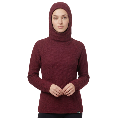Women's Capilene Air Hoody Tailored Red