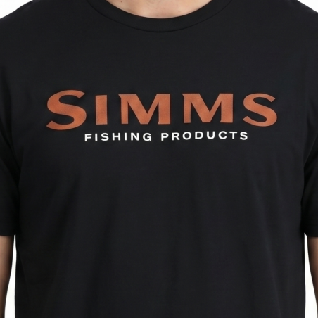 Men's Simms Logo T-Shirt Dark