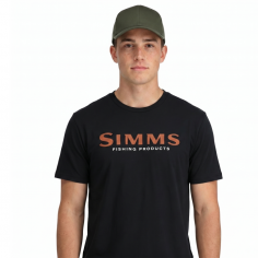 Men's Simms Logo T-Shirt Dark