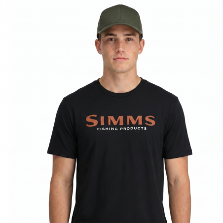 Men's Simms Logo T-Shirt Dark