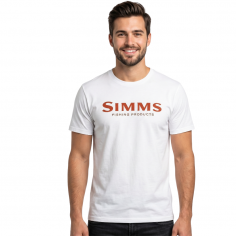 Simms Logo T-shirt White