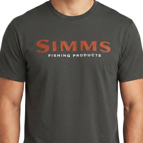 Simms T-Shirt Charcoal Heather