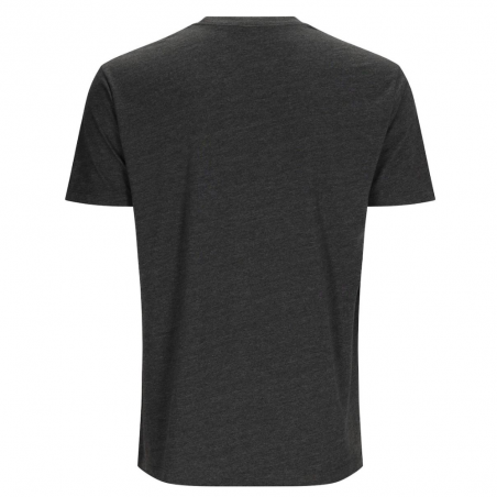 Simms Fly Patch T-shirt charcoal heather