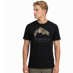 Simms Trout Regiment Camo Fill T-Shirt