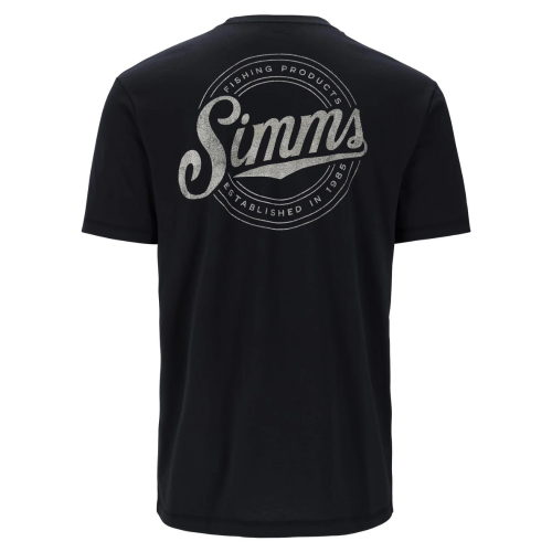 Men's Circle Lockup T-Shirt Black