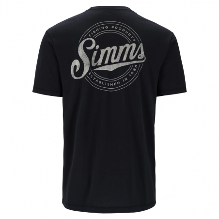Men's Circle Lockup T-Shirt Black