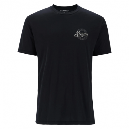 Men's Circle Lockup T-Shirt Black
