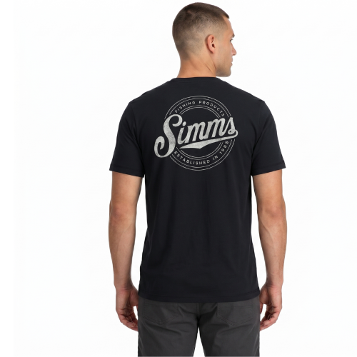Men's Circle Lockup T-Shirt Black