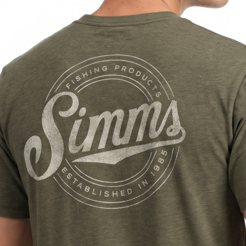 Men's Circle Lockup T-Shirt Black