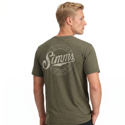 Men's Circle Lockup T-Shirt Black