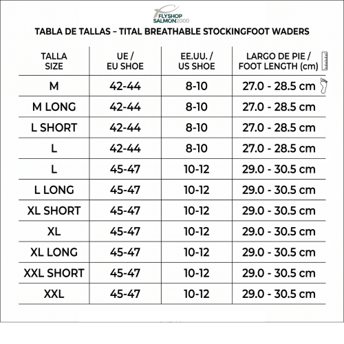 Tital Breathable Stockingfoot Waders