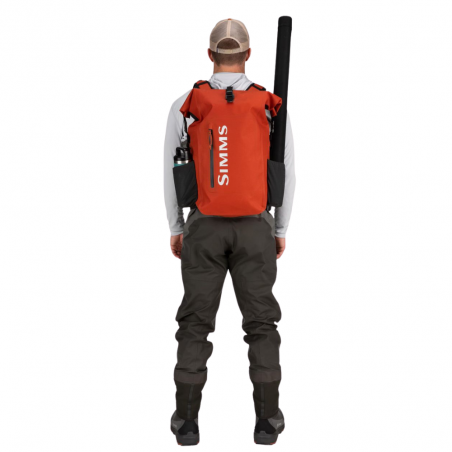 Dry Creek Rolltop Backpack Simms Orange