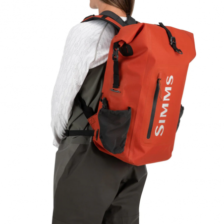 Dry Creek Rolltop Backpack Simms Orange