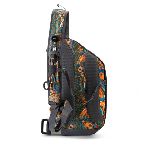 Orvis Sling Pack Fish unbound brown