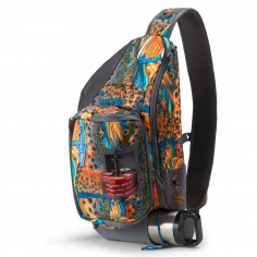 Orvis Sling Pack Fish unbound brown