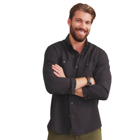 M’s Tech Chambray Long-Sleeve Work Shirt