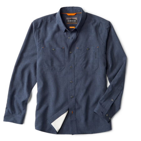 M’s Tech Chambray Long-Sleeve Work Shirt