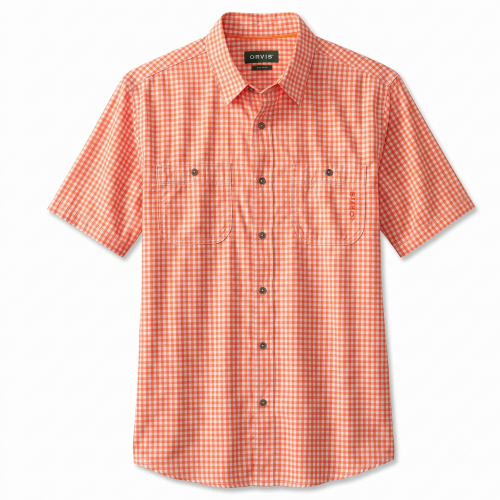 M's Open Air Caster Orvis red squares