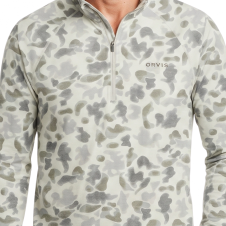 Men’s DriCast™ 1/4-Zip Celadon Camo