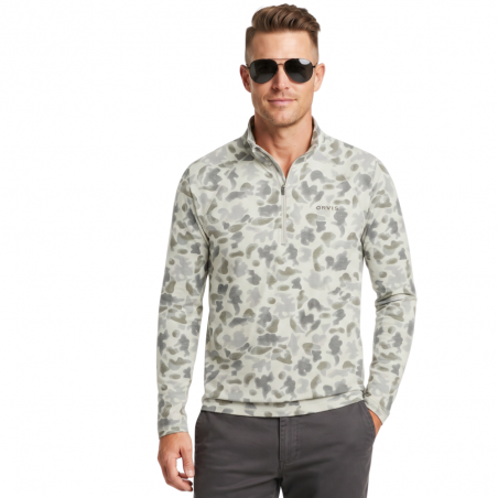 Men’s DriCast™ 1/4-Zip Celadon Camo