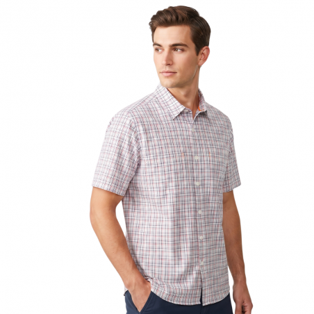 M’s River Guide Short-Sleeve Shirt Buoy Red