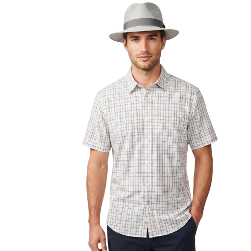 M’s River Guide Short-Sleeve Shirt Snow