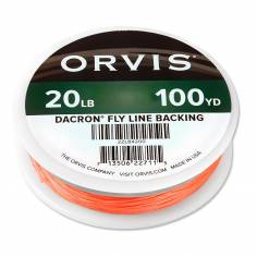 Backing Orvis Dacron 180m orange