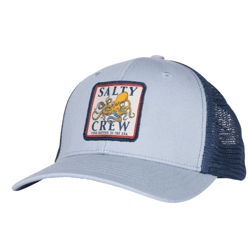 Ink Slinger Retro Trucker Blue