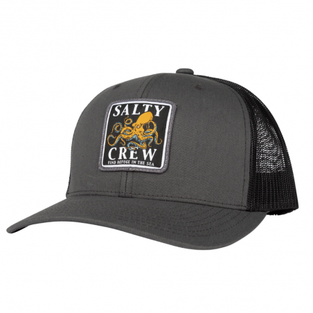 Ink Slinger Retro Trucker Charcoal