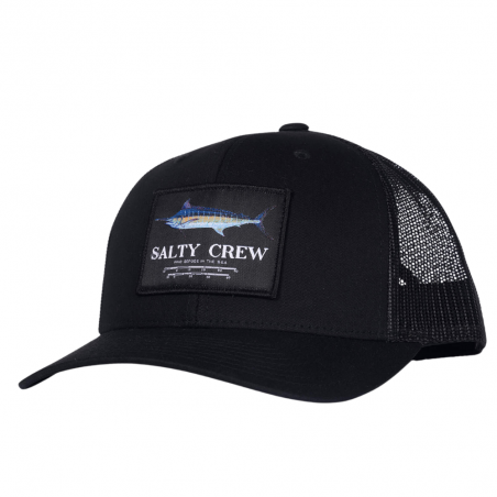 Marlin Mount Retro Trucker Black