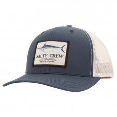 Marlin Mount Retro Trucker Navy Silver