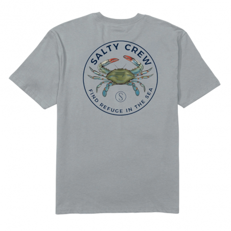 Blue Crabber S/S Tee Quarry