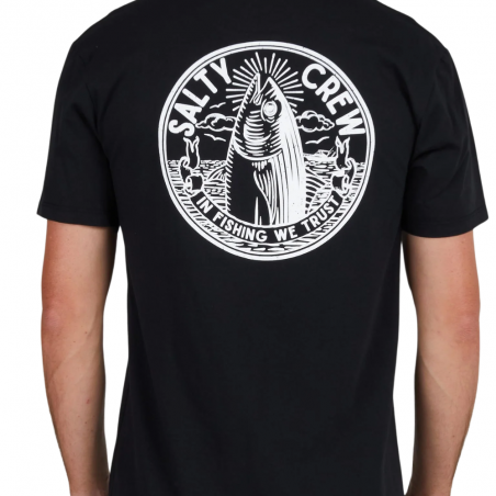 In Fishing We Trust S/S Tee Black