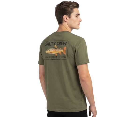 Browny SS Tee Dusty Olive