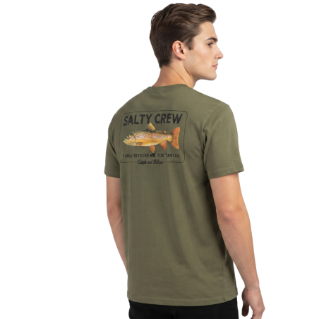 Browny SS Tee Dusty Olive