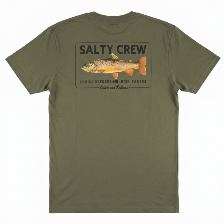 Browny SS Tee Dusty Olive