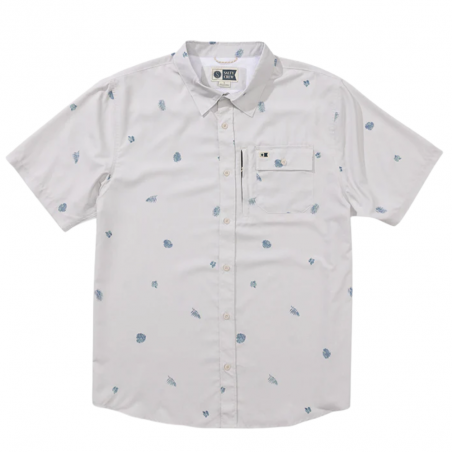 Flagship UV Button Up Grey