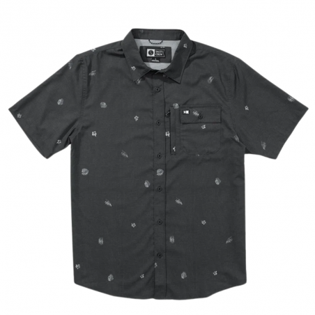 Flagship UV Button Up Black