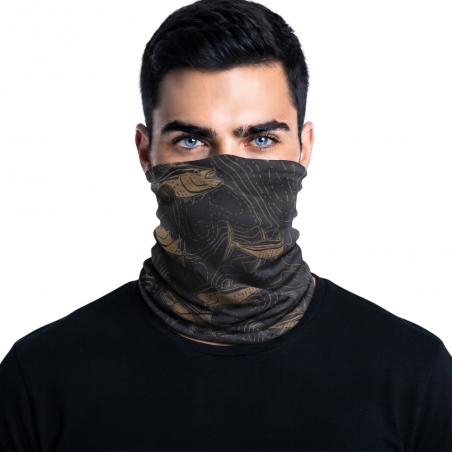 Mariner Lite Neck Gaiter - Navy Gold