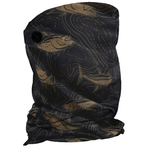 Mariner Lite Neck Gaiter - Navy Gold